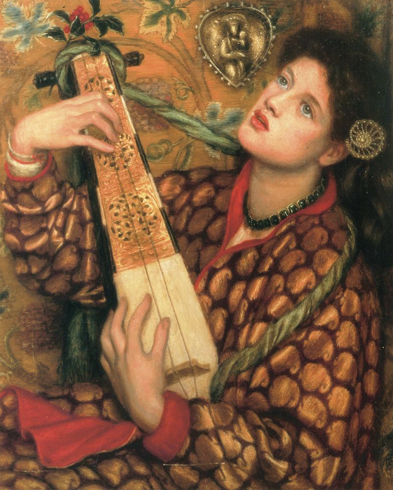 A Christmas Carol 1867 art print by Dante Gabriel Rossetti for $57.95 CAD