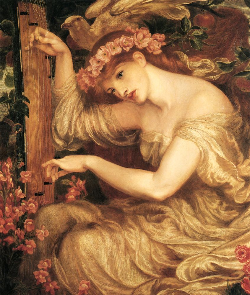 A Sea Spell 1877 art print by Dante Gabriel Rossetti for $57.95 CAD