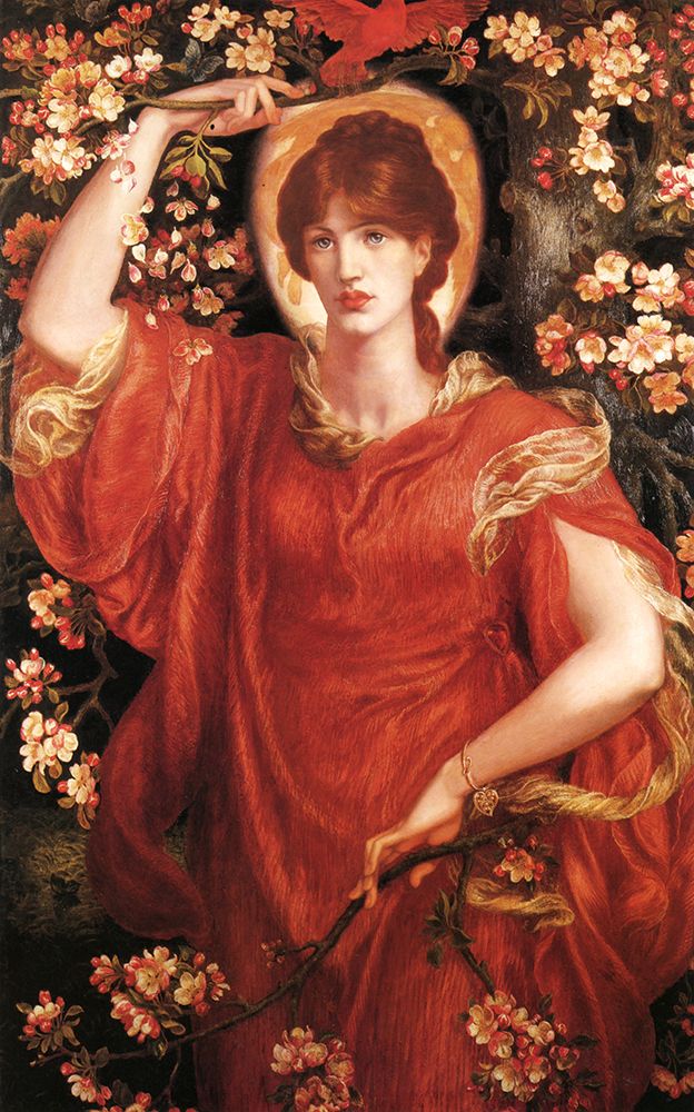 A Vision of Fiammetta 1878 art print by Dante Gabriel Rossetti for $57.95 CAD