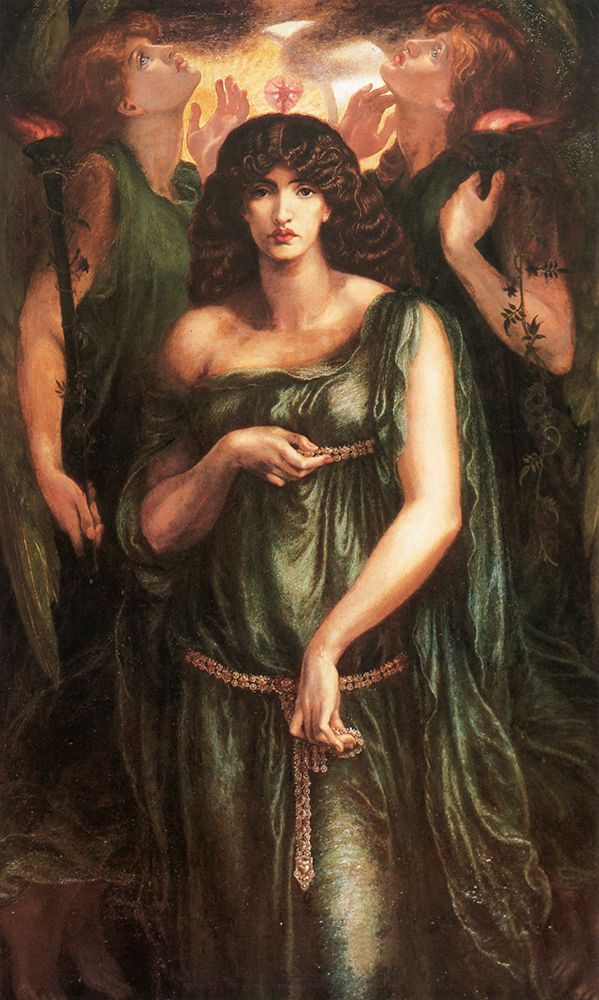 Astarte Syriaca 1877 art print by Dante Gabriel Rossetti for $57.95 CAD