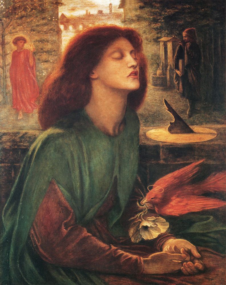 Beata Beatrix ca 1864 art print by Dante Gabriel Rossetti for $57.95 CAD
