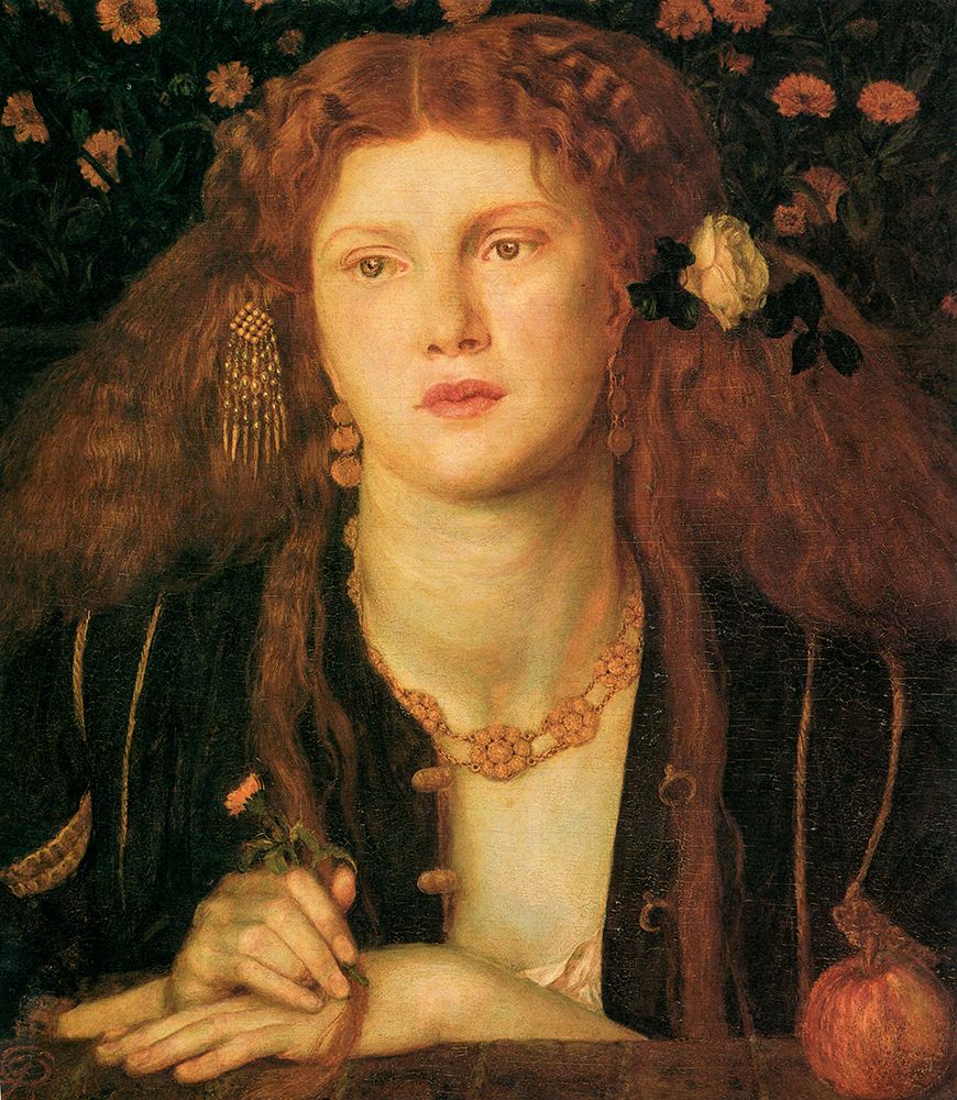 Bocca Baciata 1859 art print by Dante Gabriel Rossetti for $57.95 CAD