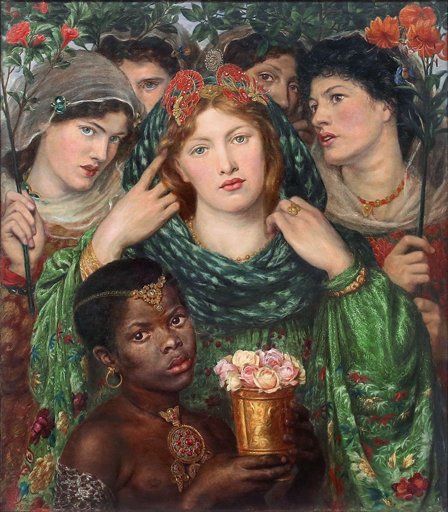 Lamata la Sposa 1865 art print by Dante Gabriel Rossetti for $57.95 CAD