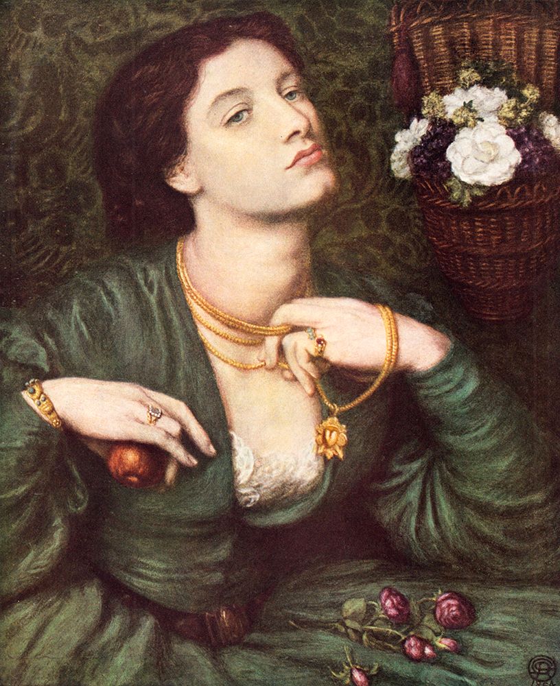 Monna Pomona 1864 art print by Dante Gabriel Rossetti for $57.95 CAD