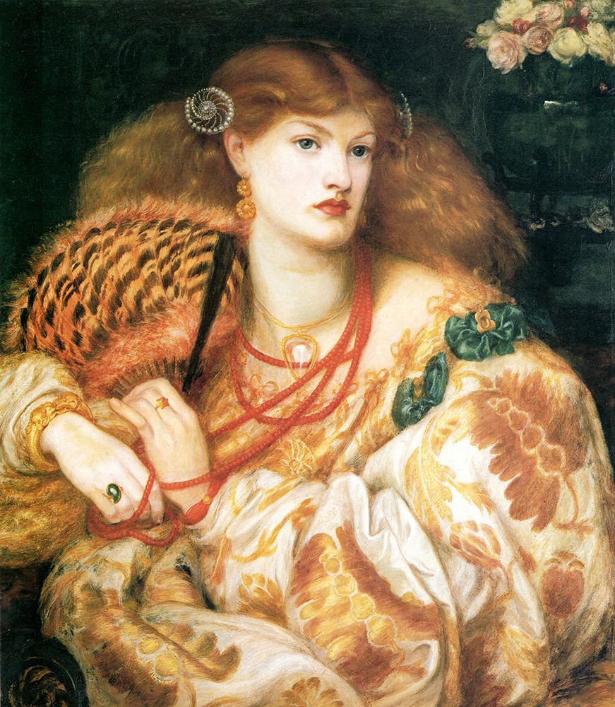 Monna Vanna 1866 art print by Dante Gabriel Rossetti for $57.95 CAD