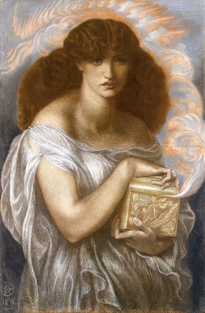 Pandora 1878 art print by Dante Gabriel Rossetti for $57.95 CAD
