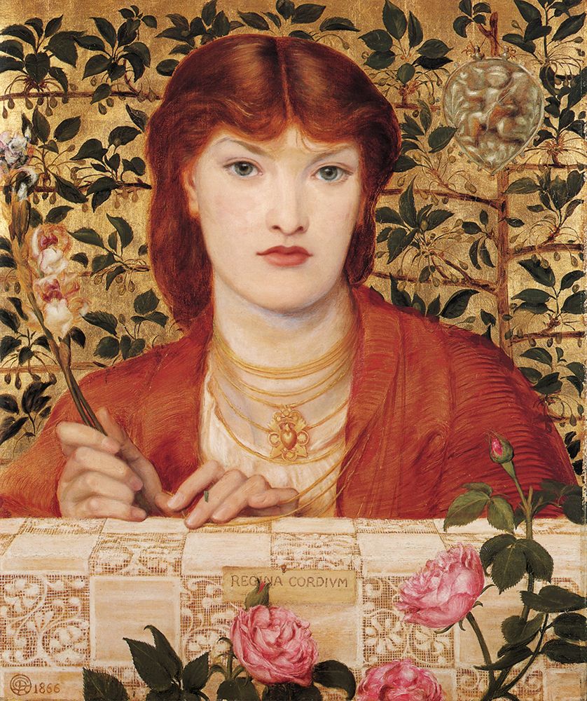 Regina Cordium 1866 art print by Dante Gabriel Rossetti for $57.95 CAD