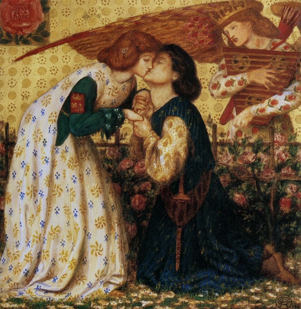 Roman de la Rose 1864 art print by Dante Gabriel Rossetti for $57.95 CAD