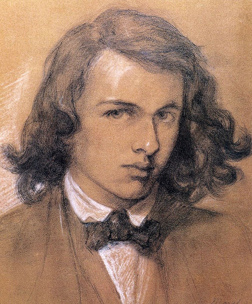 Self-portrait 1847 art print by Dante Gabriel Rossetti for $57.95 CAD