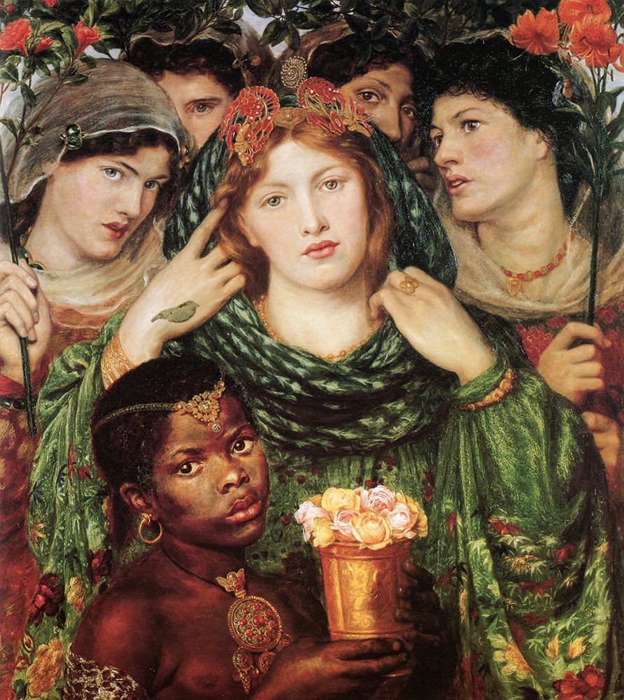 The Beloved 1865 art print by Dante Gabriel Rossetti for $57.95 CAD
