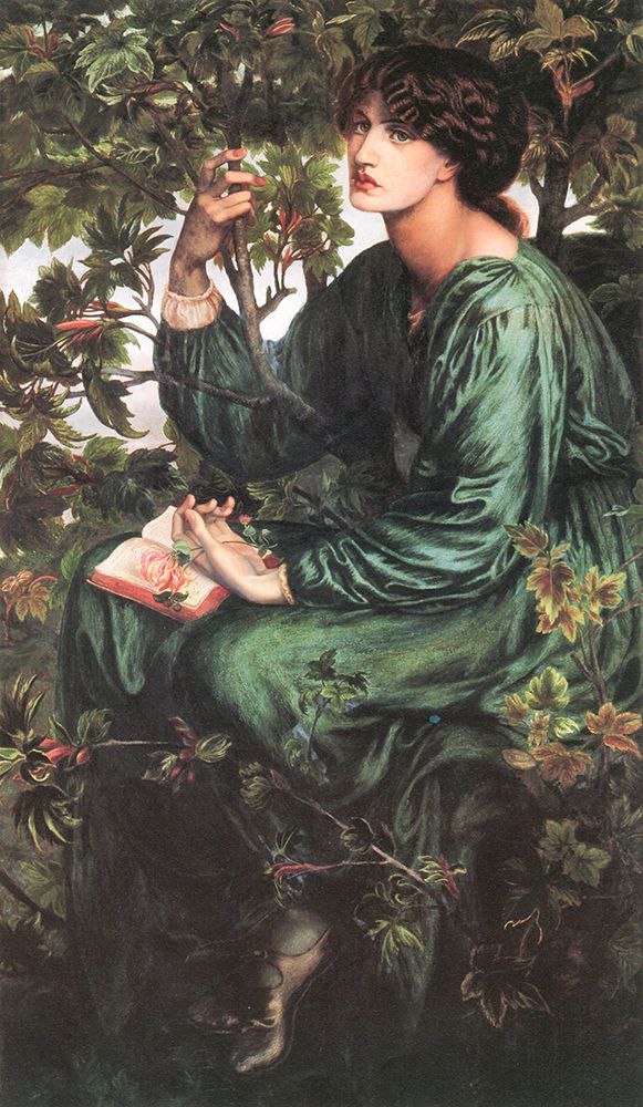 The Day Dream 1880 art print by Dante Gabriel Rossetti for $57.95 CAD