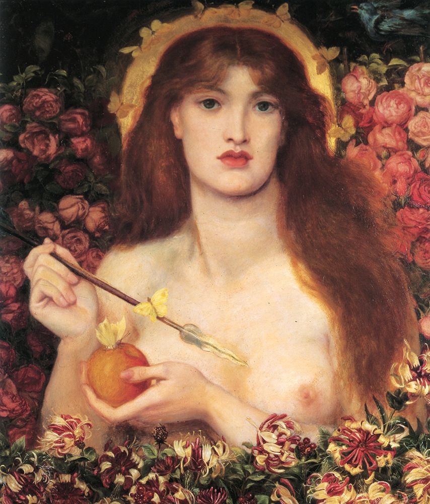 Venus Verticordia ca 1863 art print by Dante Gabriel Rossetti for $57.95 CAD