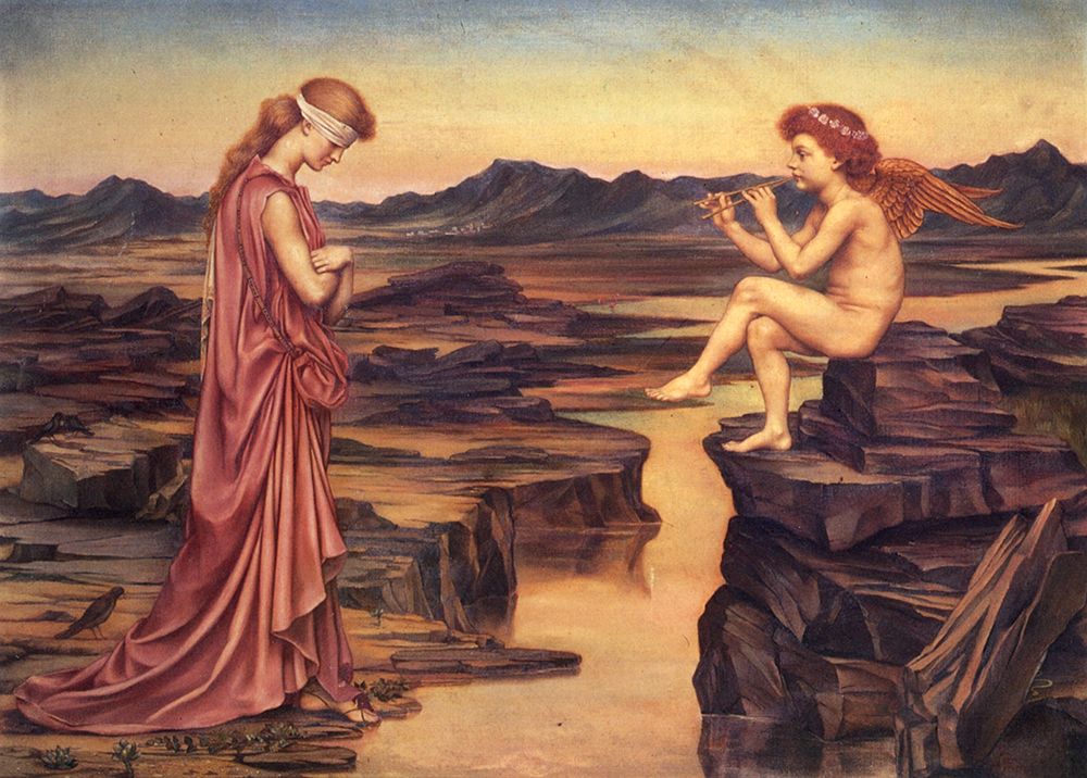 Love the Misleader 1889 art print by Evelyn De Morgan for $57.95 CAD