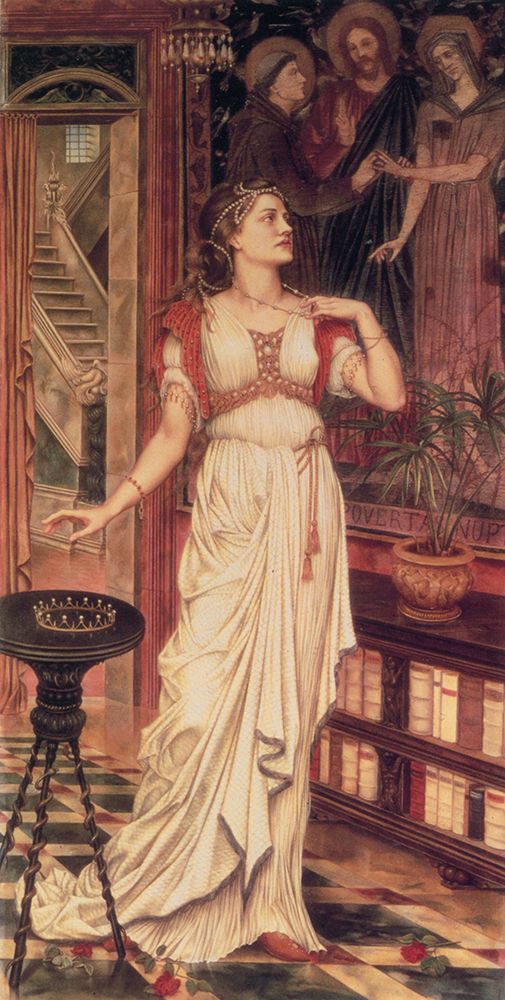 The Worlds Wealth art print by Evelyn De Morgan for $57.95 CAD