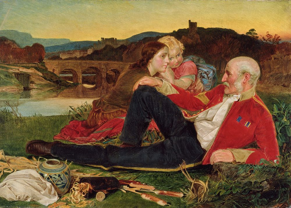 Autumn 1860 art print by Frederick Sandys for $57.95 CAD
