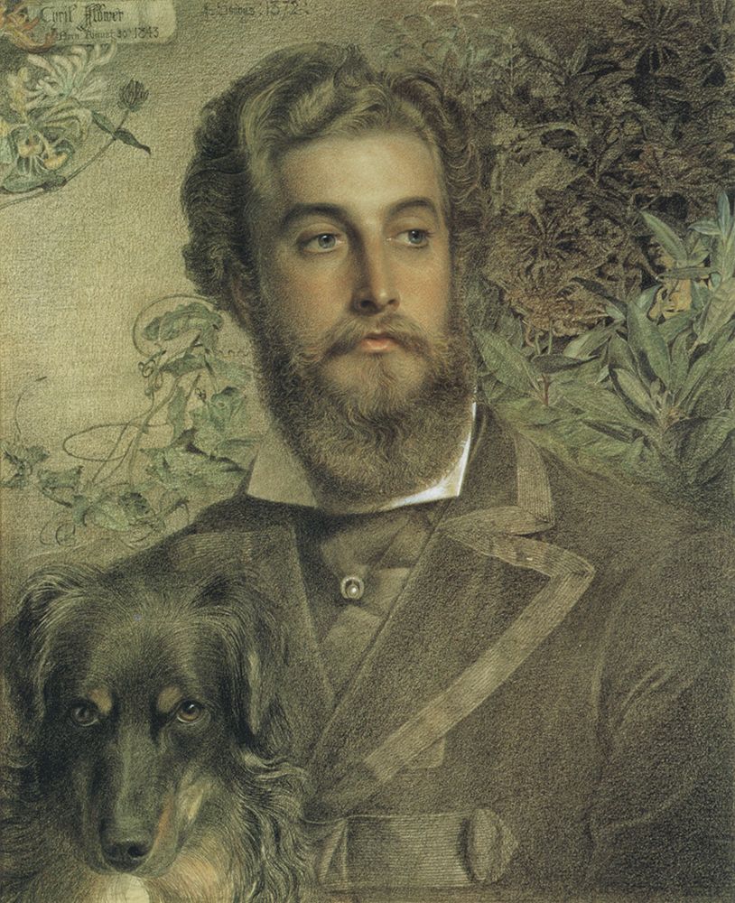 Cyril Flower 1872 art print by Frederick Sandys for $57.95 CAD