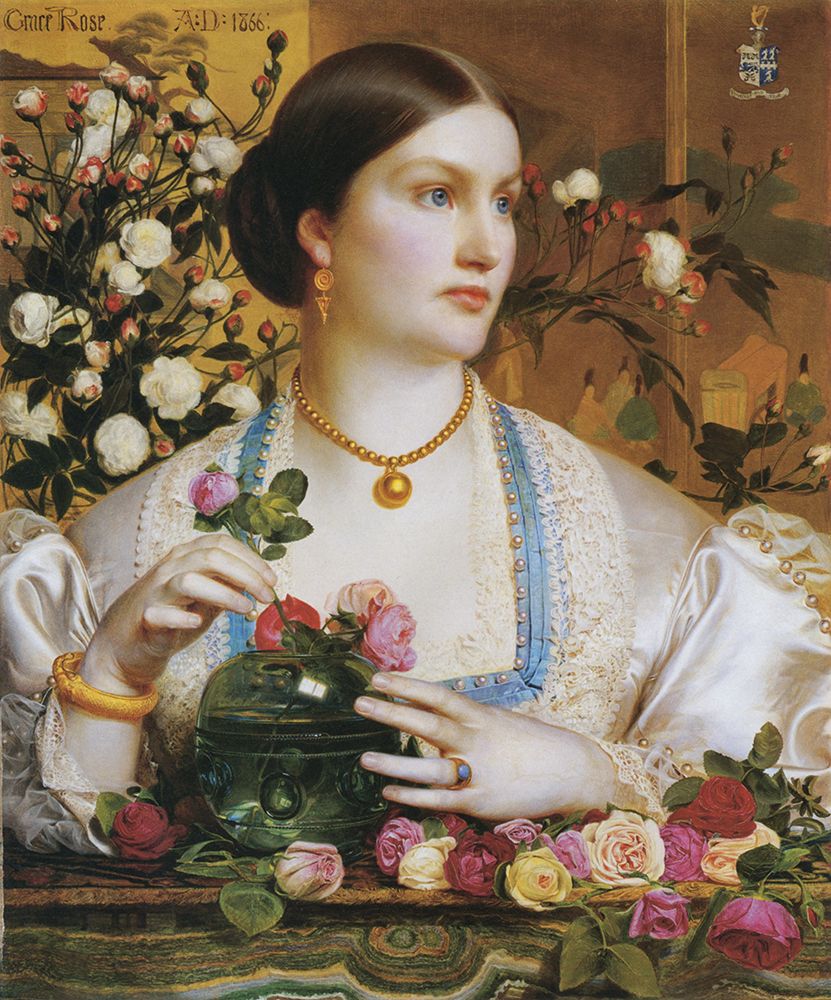 Grace Rose 1866 art print by Frederick Sandys for $57.95 CAD