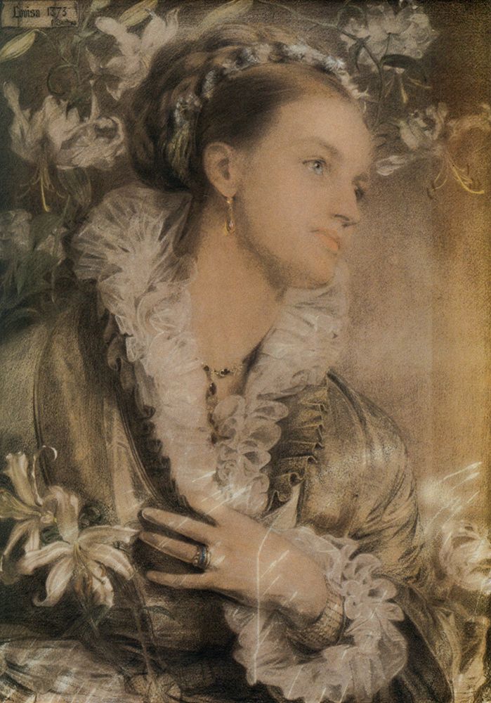 Louisa Marks 1873 art print by Frederick Sandys for $57.95 CAD