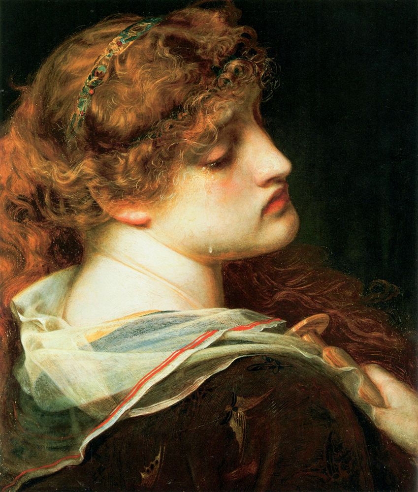 Mary Magdalene 1862 art print by Frederick Sandys for $57.95 CAD