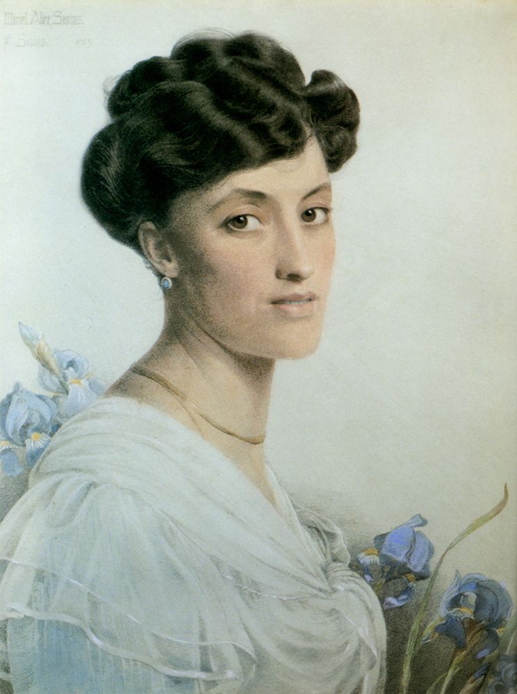 Muriel Alice Sandys 1903 art print by Frederick Sandys for $57.95 CAD