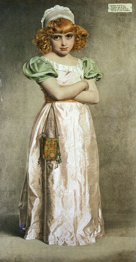 My Lady Greensleeves 1892 art print by Frederick Sandys for $57.95 CAD