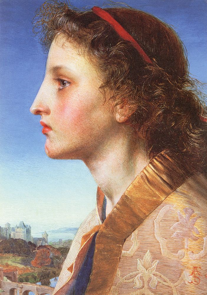 Oriana 1861 art print by Frederick Sandys for $57.95 CAD