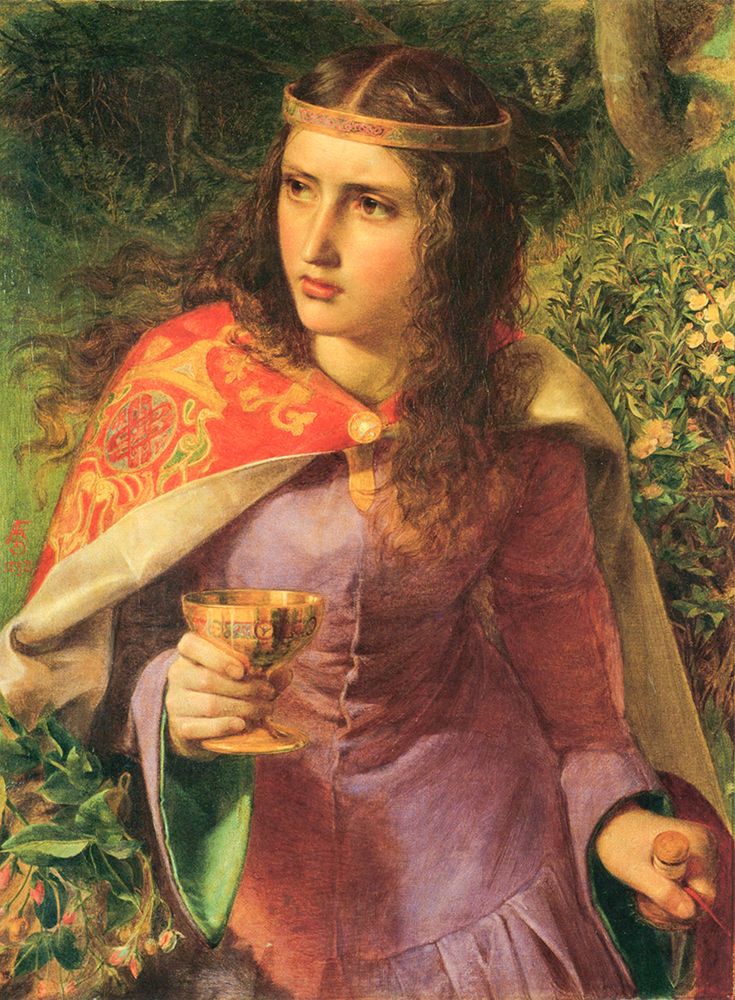 Queen Eleanor 1858 art print by Frederick Sandys for $57.95 CAD