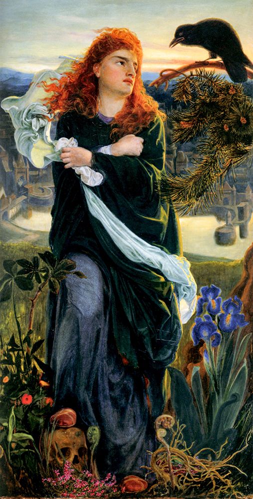 Valkyrie ca 1868 art print by Frederick Sandys for $57.95 CAD