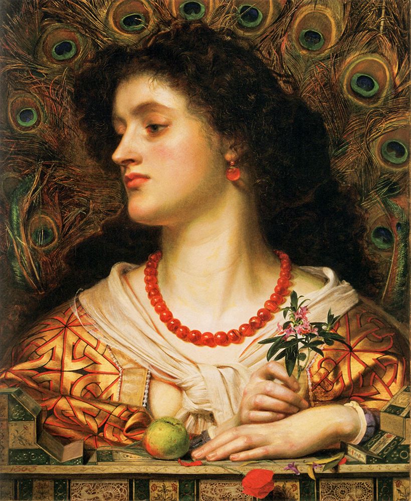 Vivien 1863 art print by Frederick Sandys for $57.95 CAD