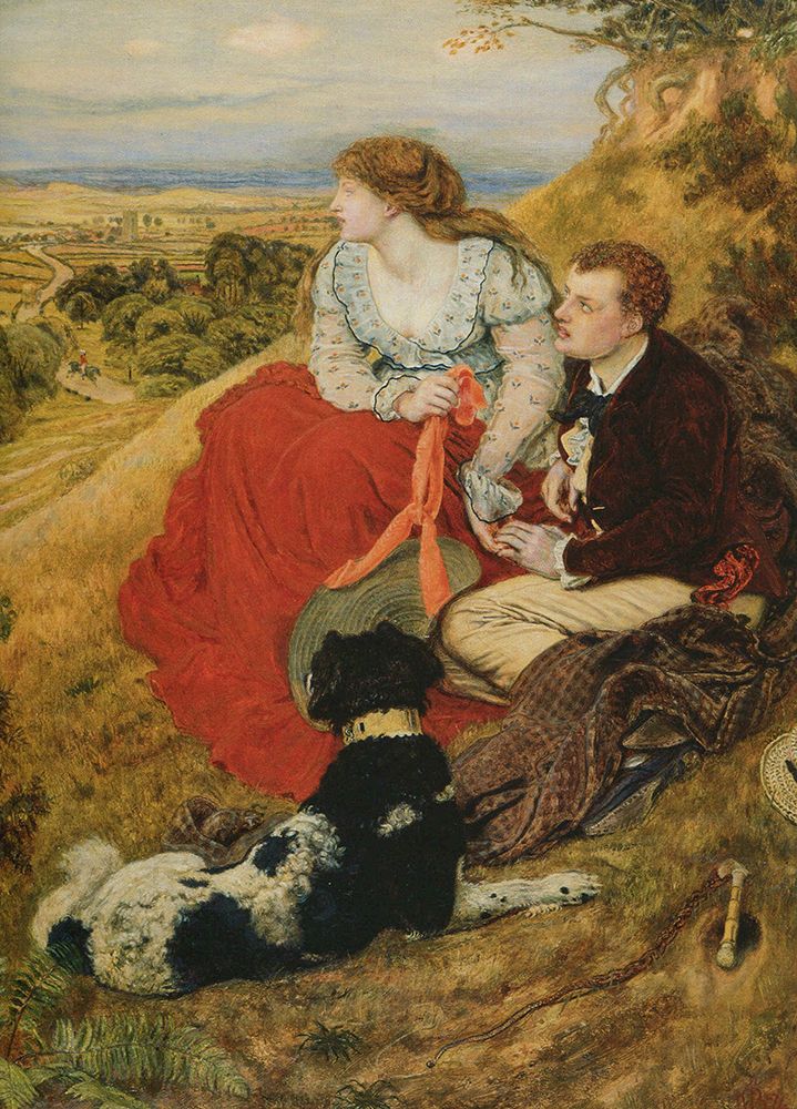 Byrons Dream 1874 art print by Ford Madox Brown for $57.95 CAD
