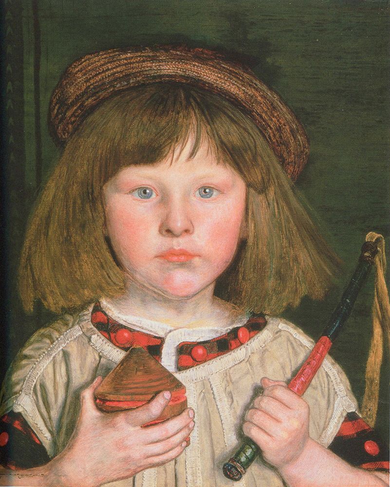 English Boy 1860 art print by Ford Madox Brown for $57.95 CAD