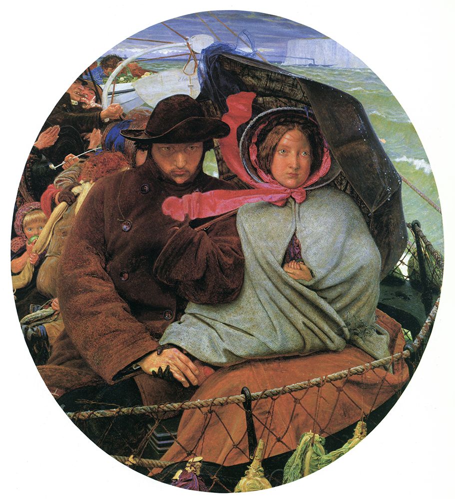 Last of England 1855 art print by Ford Madox Brown for $57.95 CAD