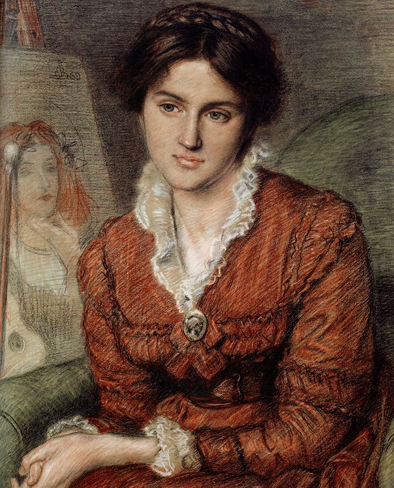 Marie Spartali Stillman 1869 art print by Ford Madox Brown for $57.95 CAD