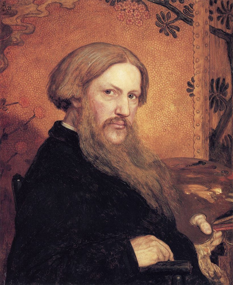 Self-portrait 1875 art print by Ford Madox Brown for $57.95 CAD