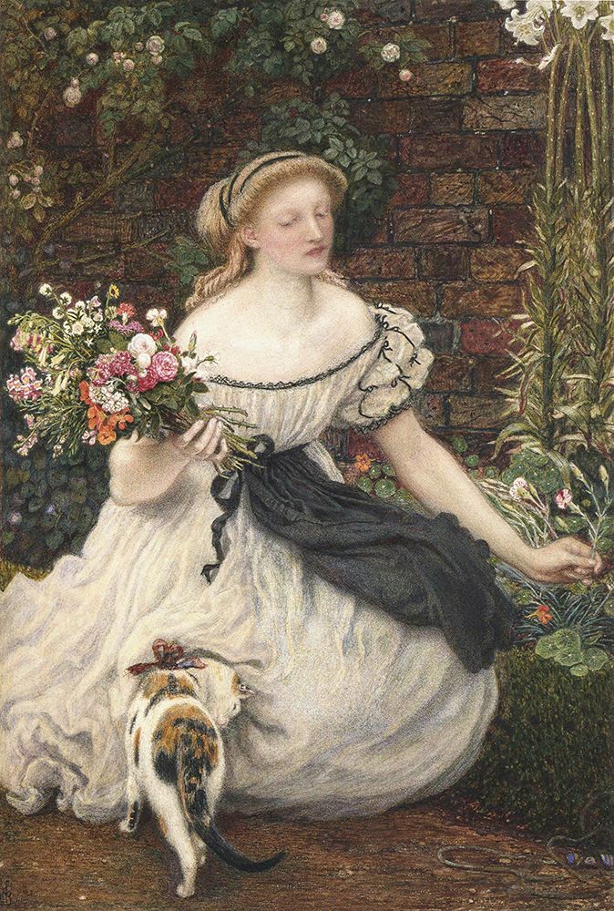 The Nosegay ca 1870 art print by Ford Madox Brown for $57.95 CAD