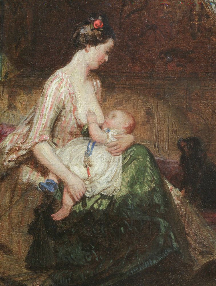 The Young Mother 1848 art print by Ford Madox Brown for $57.95 CAD