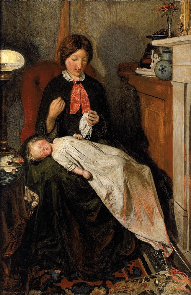 Waiting 1897 art print by Ford Madox Brown for $57.95 CAD