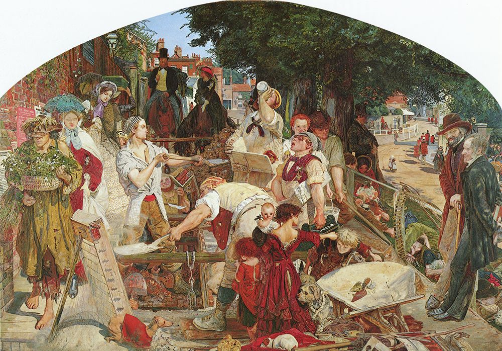 Work ca 1856 art print by Ford Madox Brown for $57.95 CAD