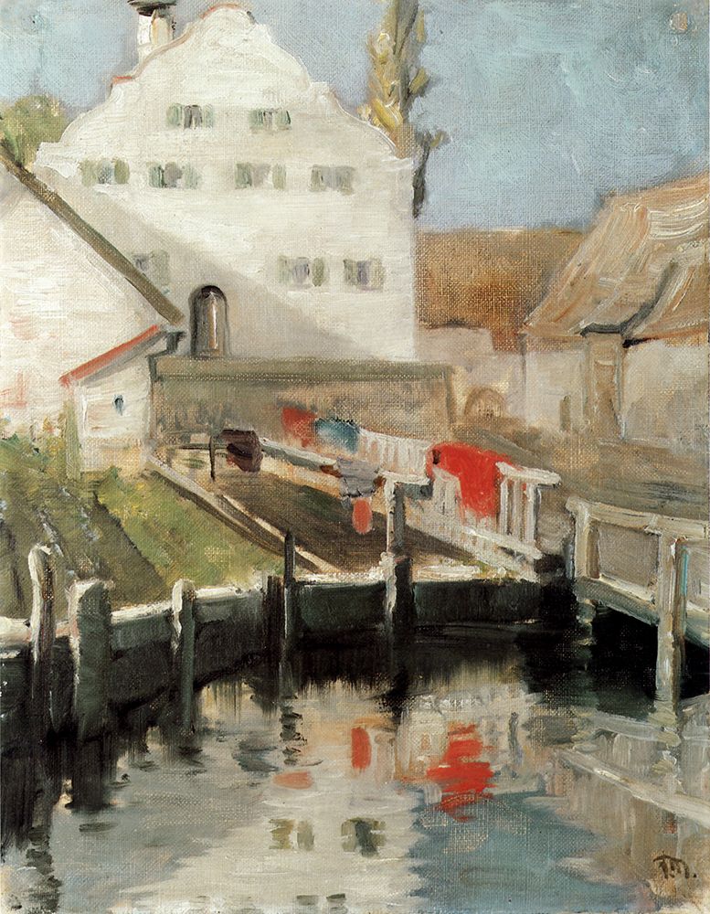 Indersdorf 1904 art print by Franz Marc for $57.95 CAD