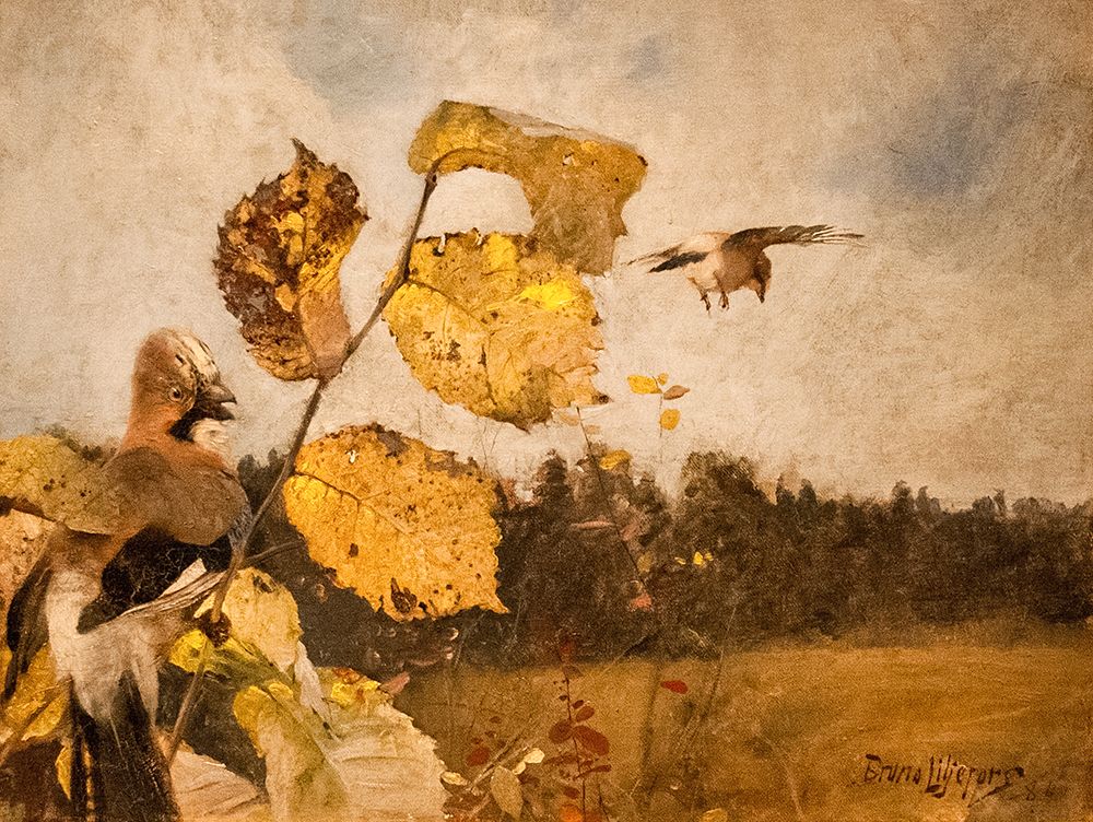 Jays 1886 art print by Bruno Liljefors for $57.95 CAD