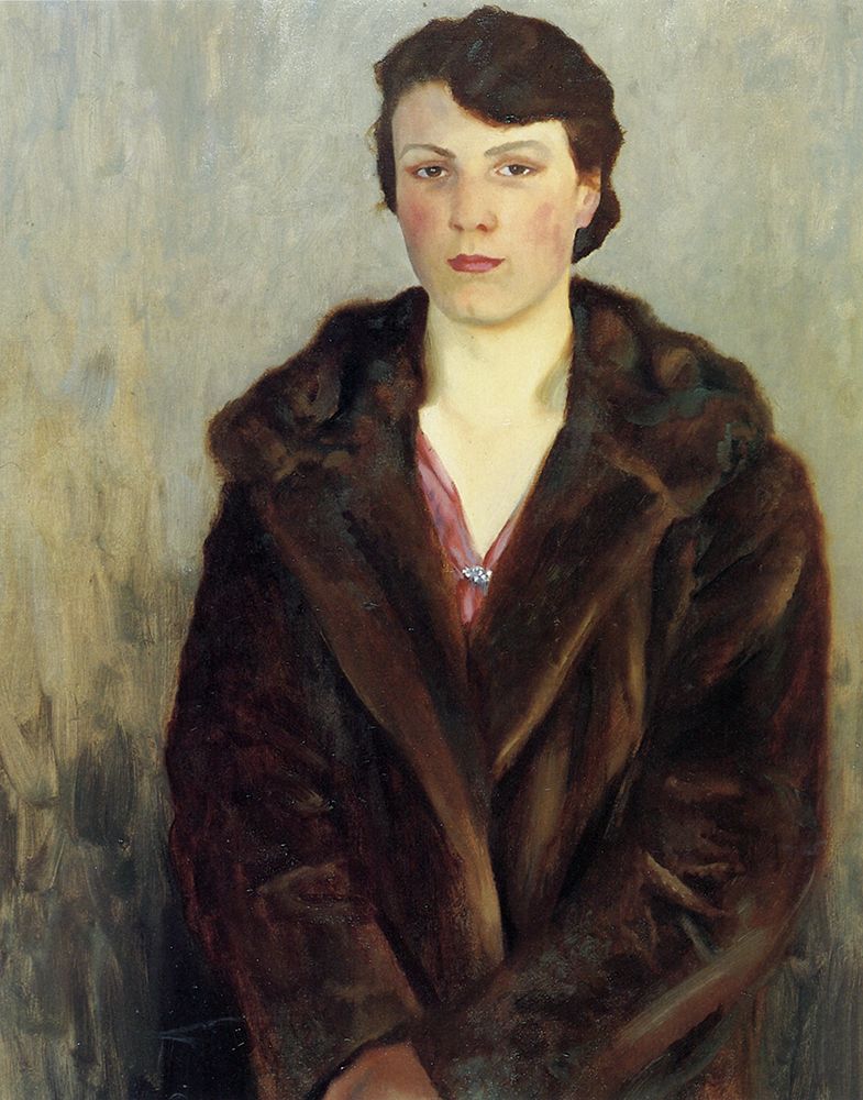 Portrait of Kraka Liljefors 1928 art print by Bruno Liljefors for $57.95 CAD
