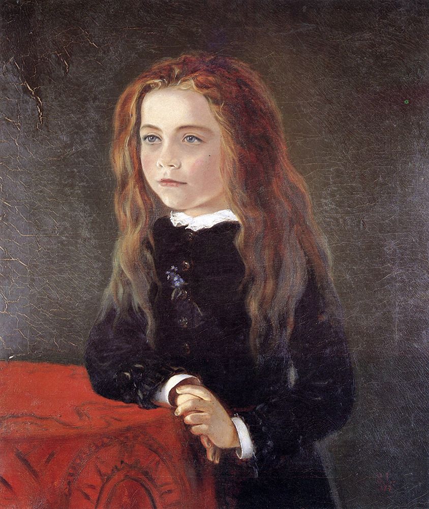 Portrait of Signe Olofsson 1879 art print by Bruno Liljefors for $57.95 CAD