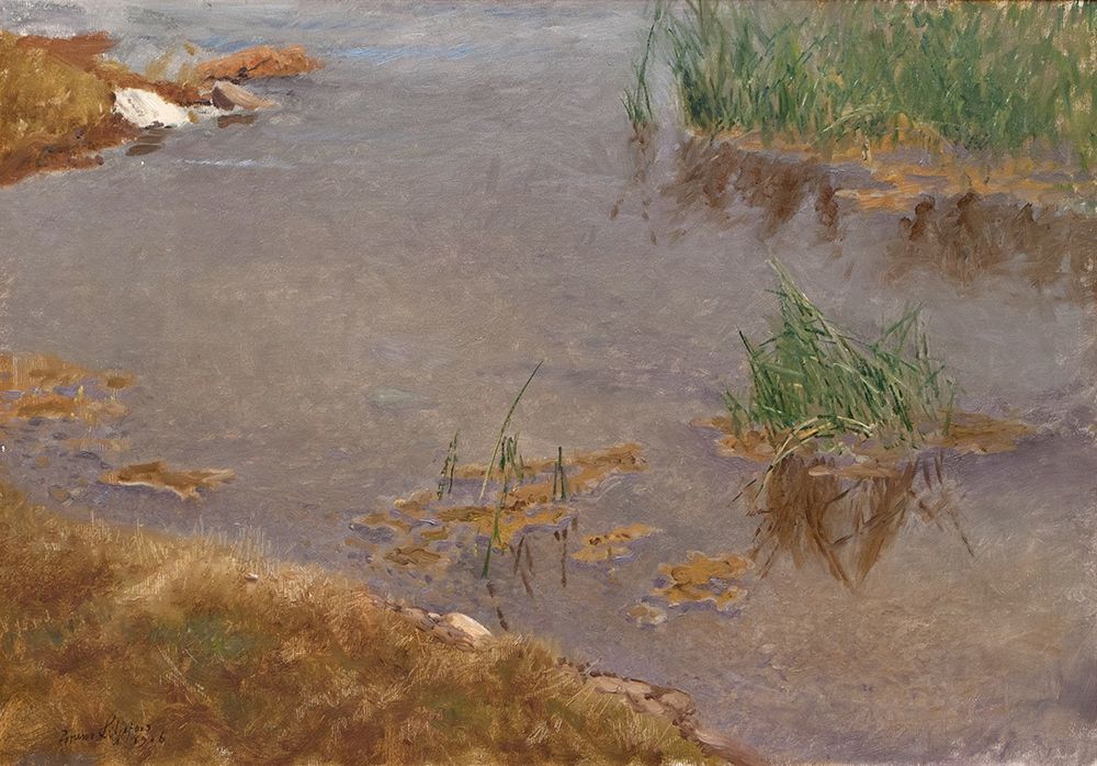 Shallow Water 1906 art print by Bruno Liljefors for $57.95 CAD