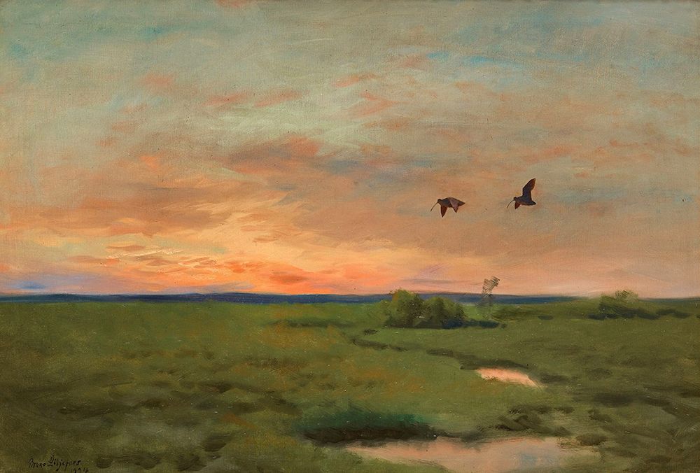 Spovang 1924 art print by Bruno Liljefors for $57.95 CAD