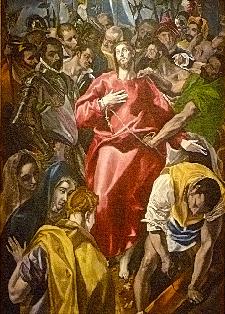 Disrobing of Christ, El Espolio ca 1577 art print by El Greco for $57.95 CAD