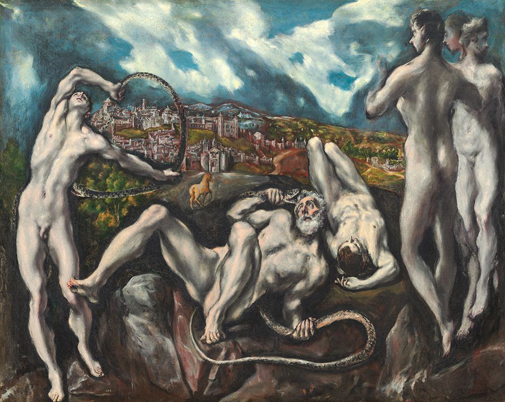 Laocoon and his Sons ca 1600 art print by El Greco for $57.95 CAD