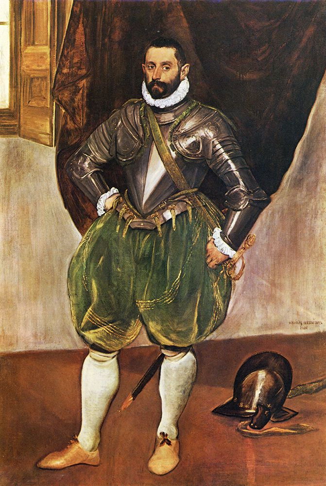 Portrait of Vincentio Anastagi ca 1576 art print by El Greco for $57.95 CAD