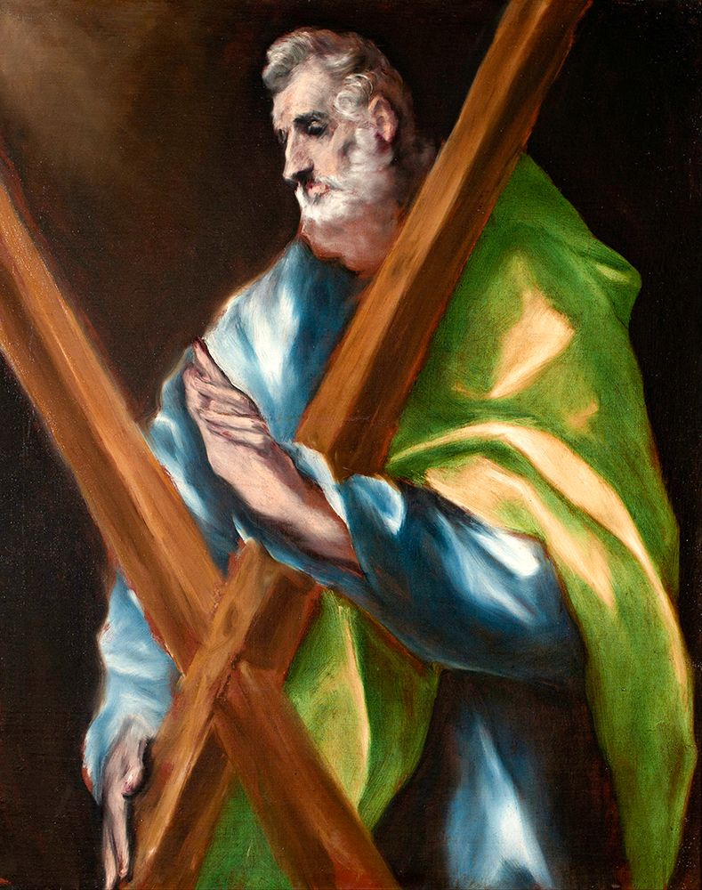 Saint Andrew ca 1610 art print by El Greco for $57.95 CAD