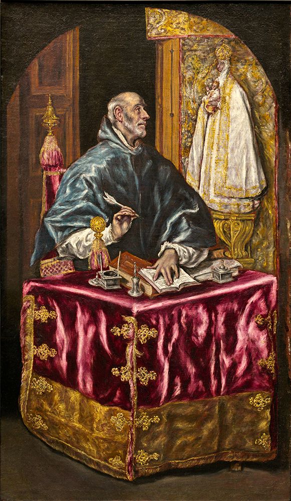 Saint Ildefonso ca 1603 art print by El Greco for $57.95 CAD