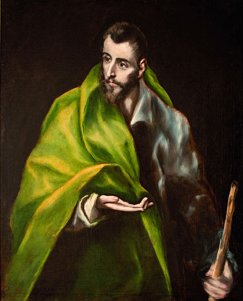Saint James the Greater ca 1610 art print by El Greco for $57.95 CAD